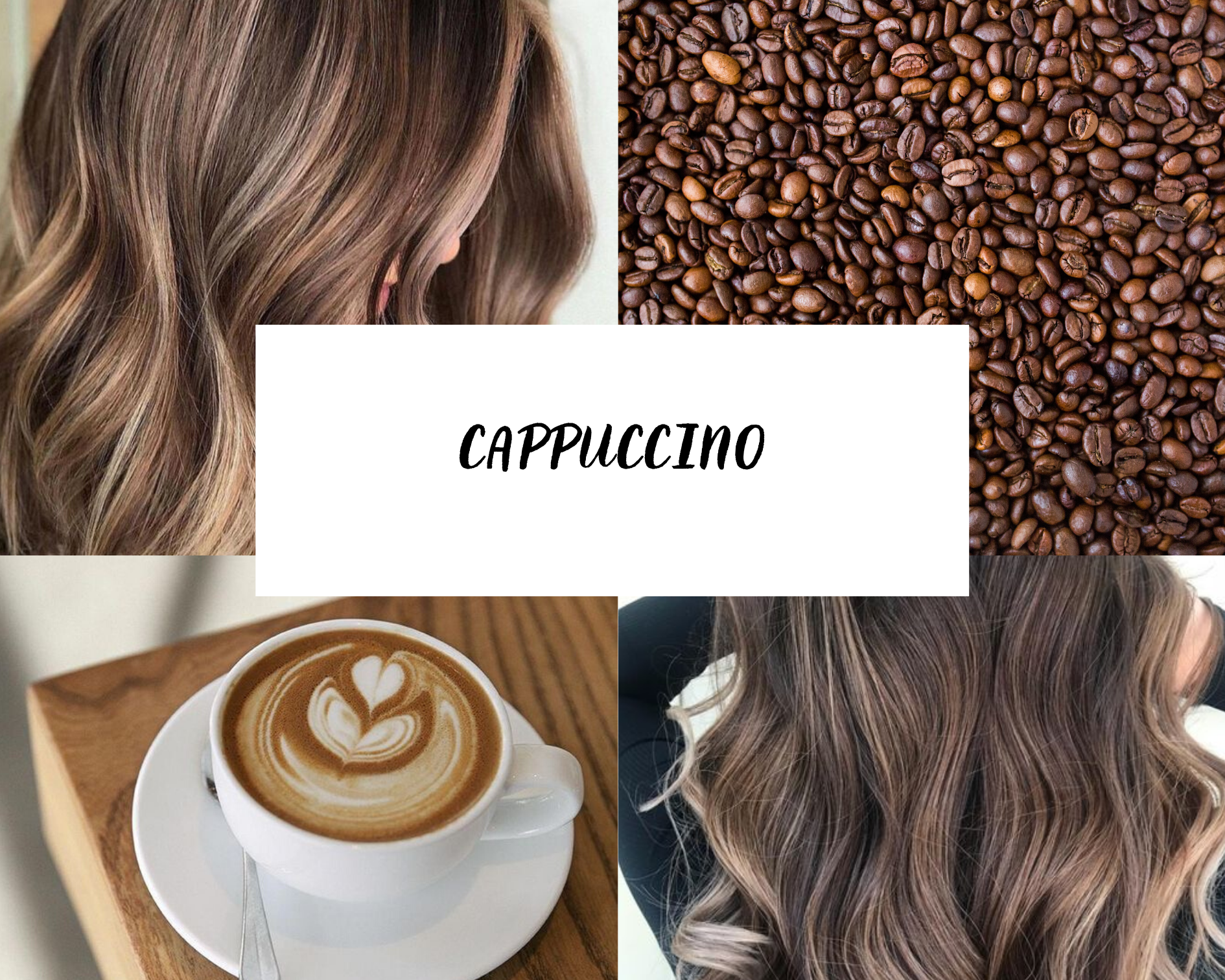Cappuccino haarkleur